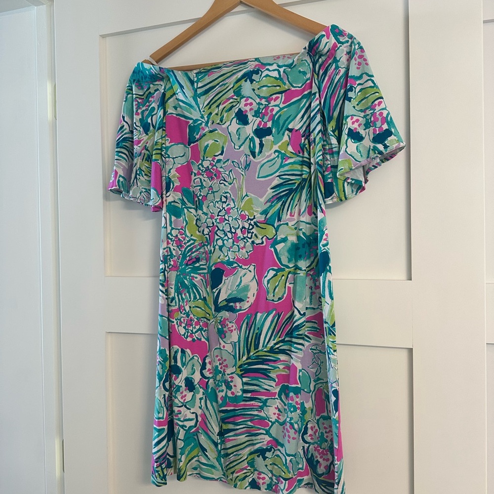 Floral Off-Shoulder Dress